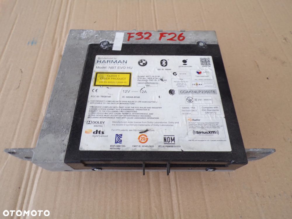 RADIO MULTIMEDIA BMW F26 F32 87941180 - 1