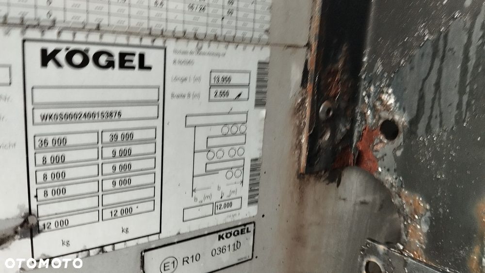 Kögel SN 24 435/50R19,5 MEGA - 21