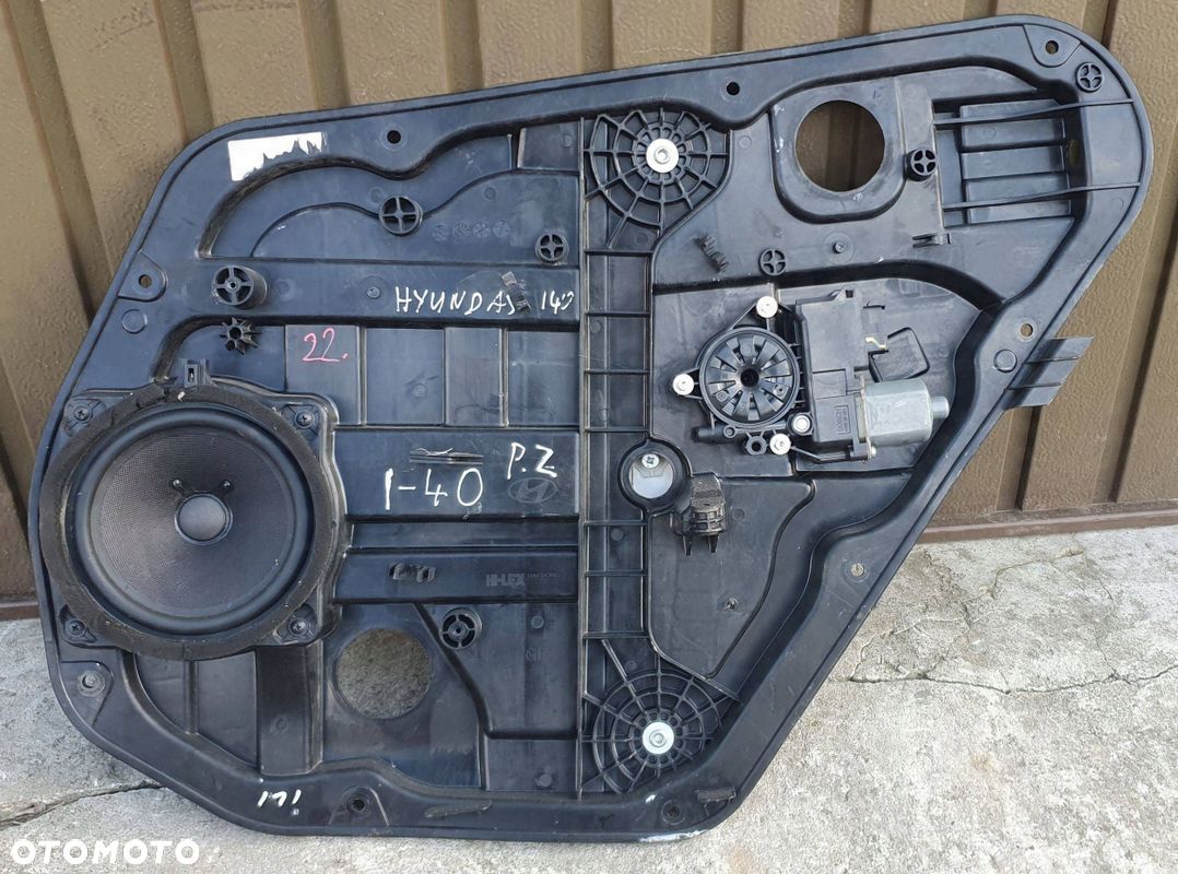 Hyundai i40 Mechanizm podnośnik szyby prawy tył - 1