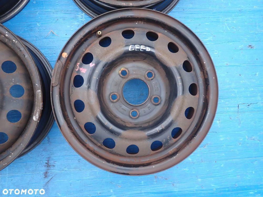 KIA CEED HYUNDAI I30 06-12 FELGI STALOWE KOMPLET 15"X5.5J ET47 - 4