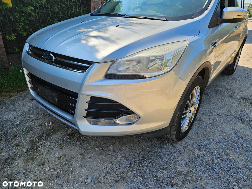 PRZÓD KPL ZDERZAK MASKA BŁOTNIK KUGA MK2 SREBRNY OD RADOM 13- - 3