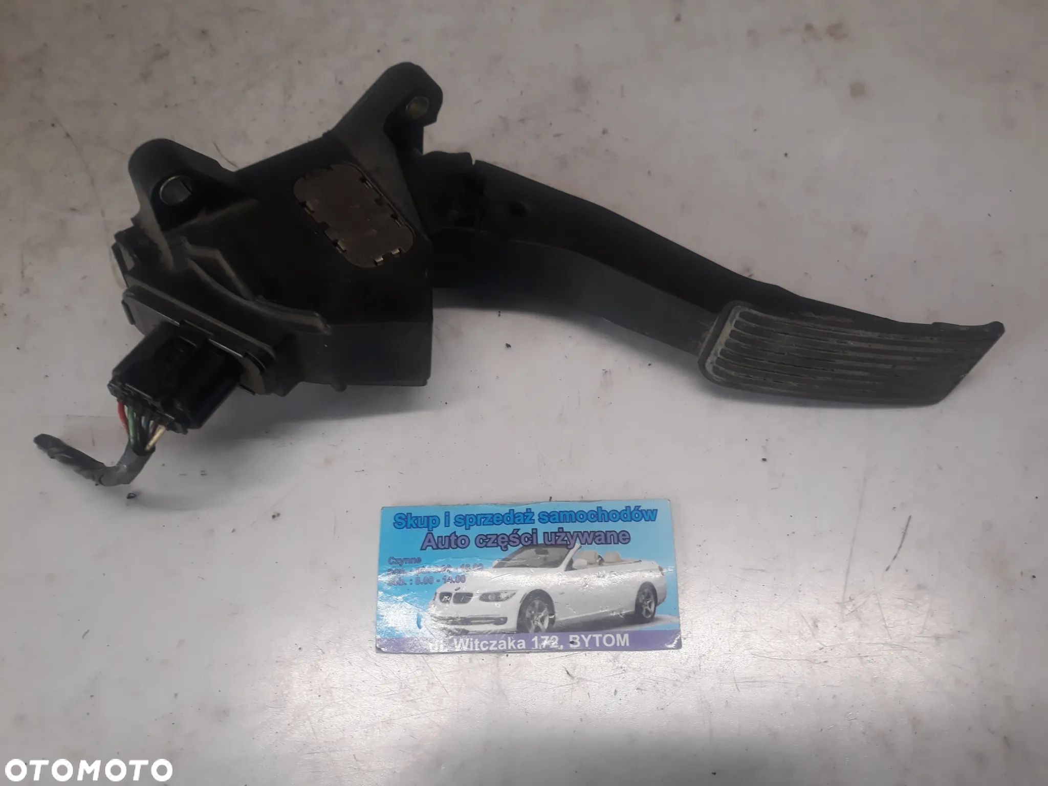 POTENCJOMETR GAZU PEUGEOT  107  1,0 12V  2006r  78110-0H010-C - 1
