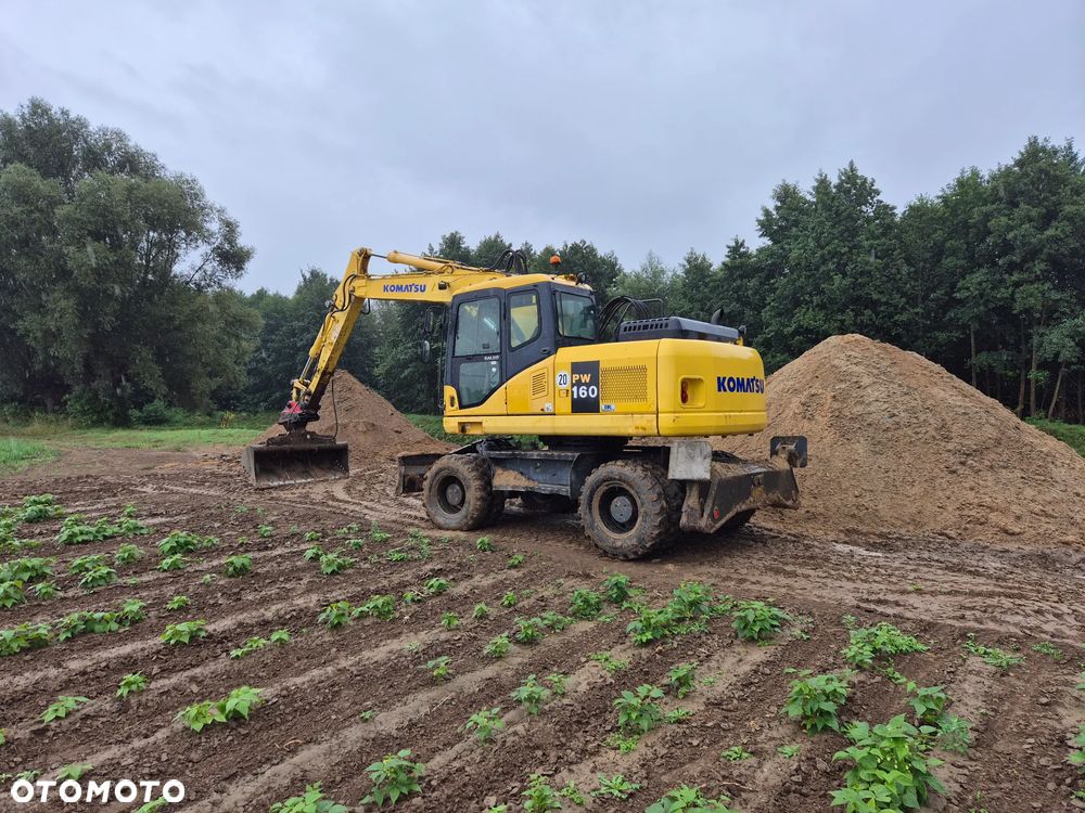 Komatsu PW 160  ROK 2008 - 2