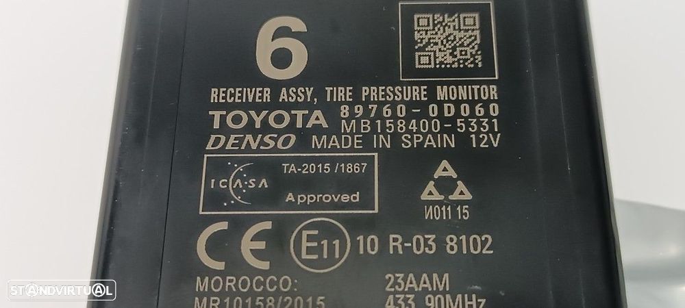 MÓDULO ELETRÓNICO TOYOTA YARIS HYBRID ACTIVE - 3