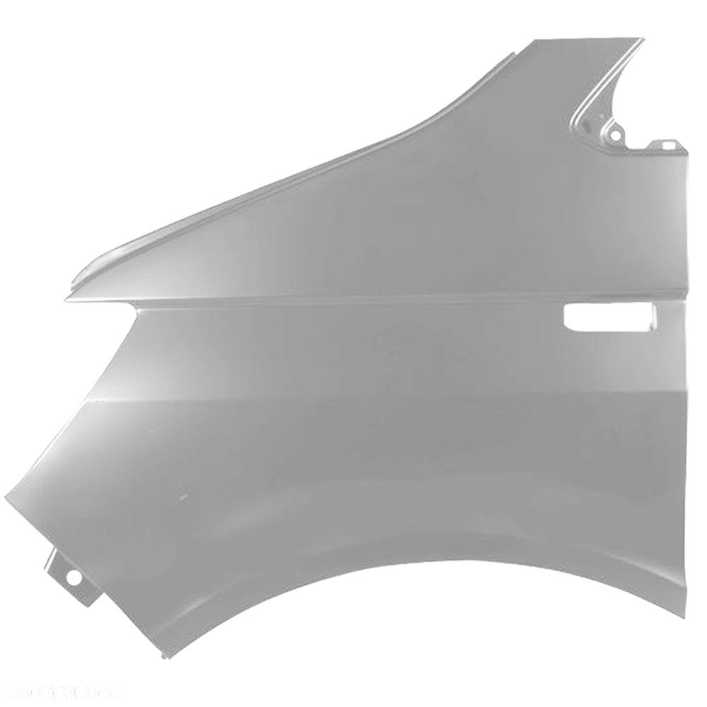 BLU Błotnik VW T6 TRANSPORTER CARAVELLE MULTIVAN LA7W lewy srebrny 15-19 przód ReflexSilber - 2