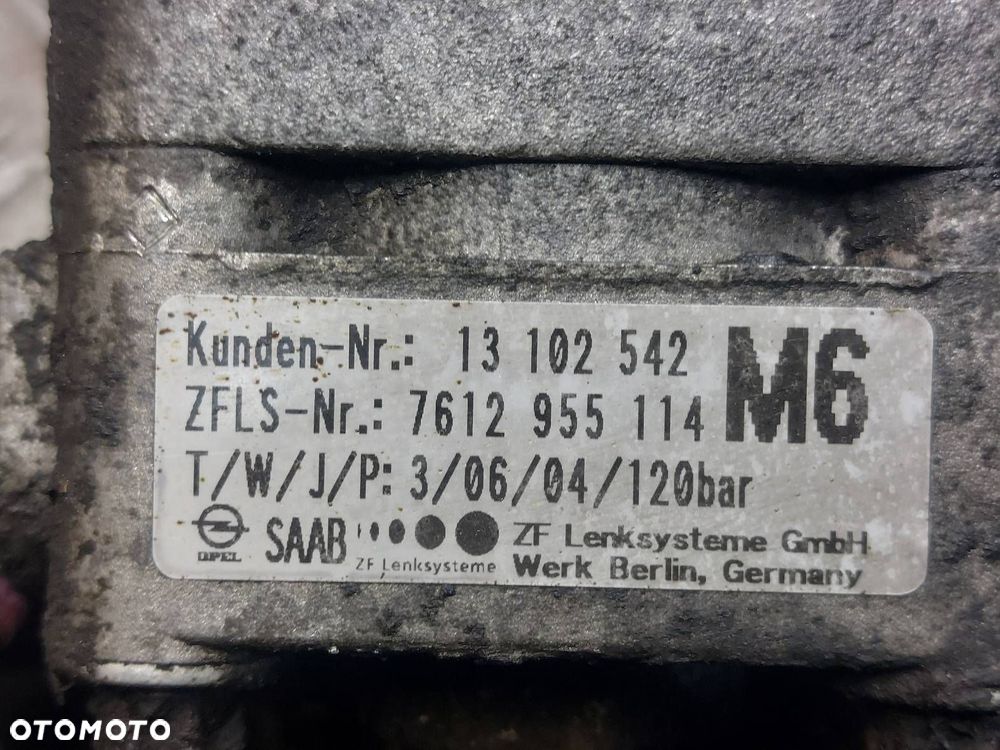 POMPA WSPOMAGANIA SAAB 9-3 II 2.2 TID 13102542 90502550 - 4