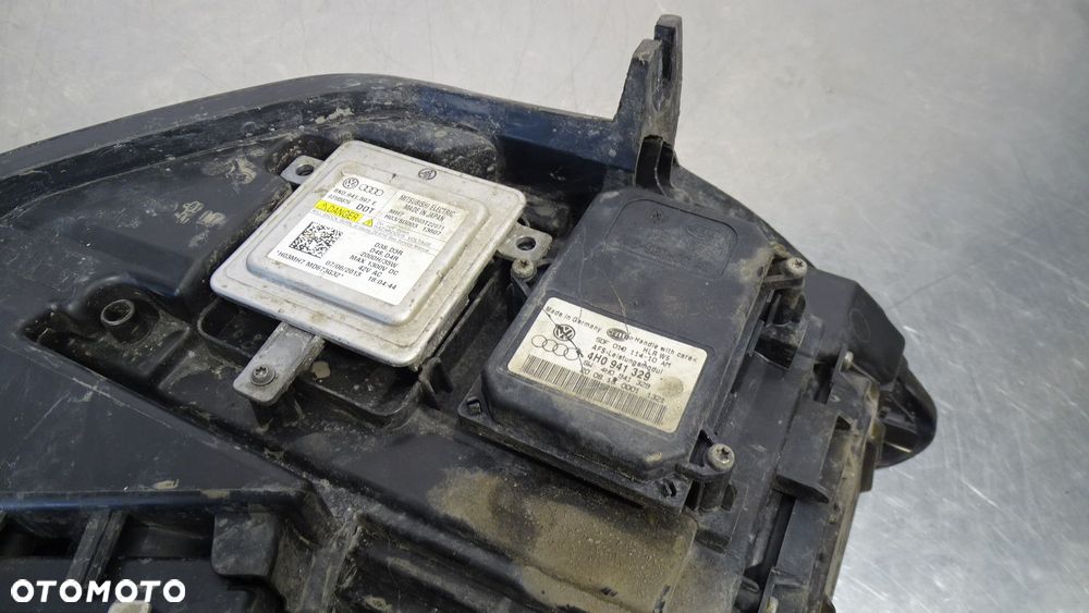 LAMPA LEWA PRZEDNIA BI XENON SKRĘTNY AUDI A6 C7   4G0941031D - 9