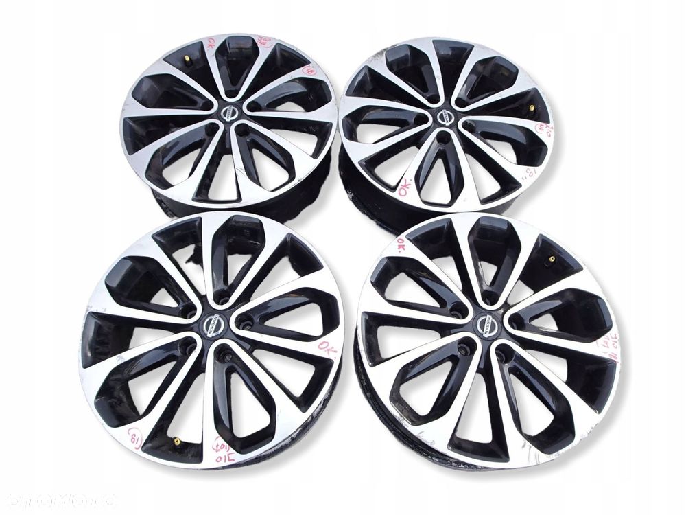 alufelgi kpl. nissan qashqai j10 18" 5x114.3 et 40 - 1