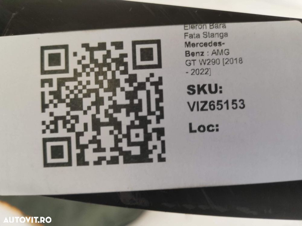 Flaps Bara Fata Stanga Mercedes-Benz  AMG GT W290 2018 2019 2020 2021 - 6