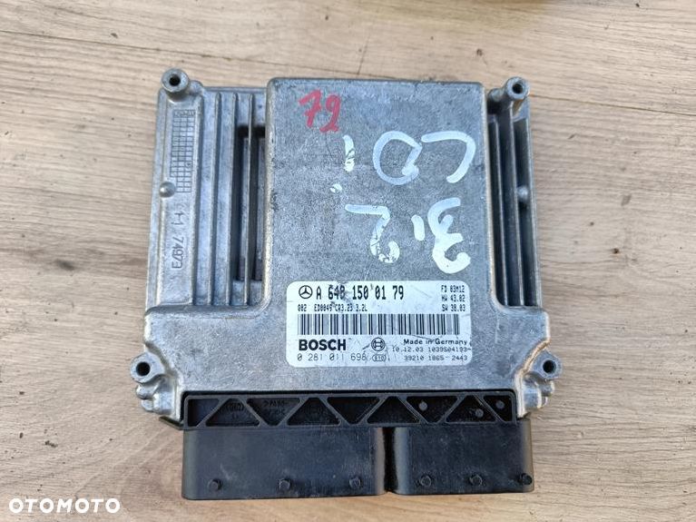 MERCEDES W211 3.2 CDI STEROWNIK SILNIKA A6481500179