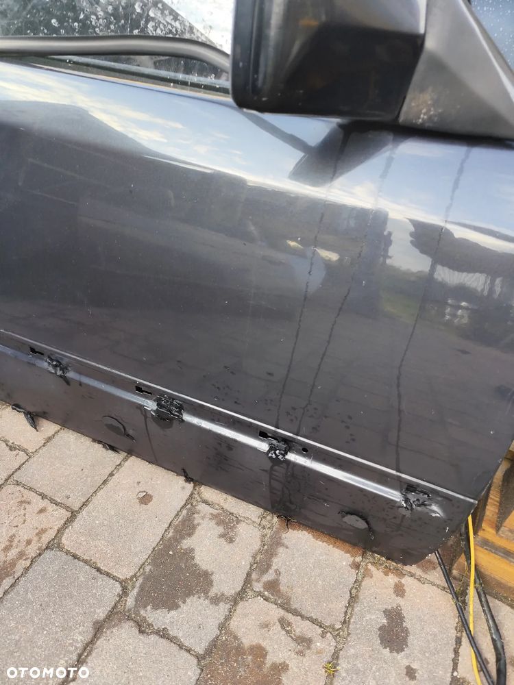 Mercedes W124 drzwi prawe lewe przód kompletne lusterko pas przedni błotnik przód - 5