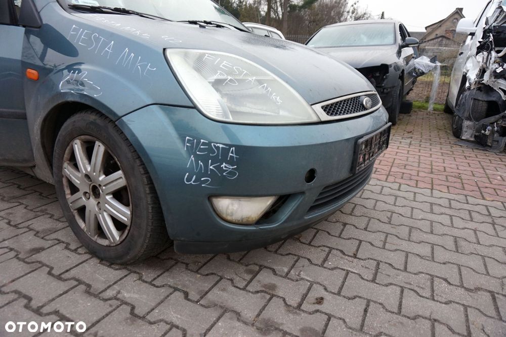 MASKA ZDERZAK BŁOTNIKI LAMPY FIESTA V MK5 U2  FORD 2002-2008 NEPTUNE GREEN PRZÓD KOMPLETNY - 22