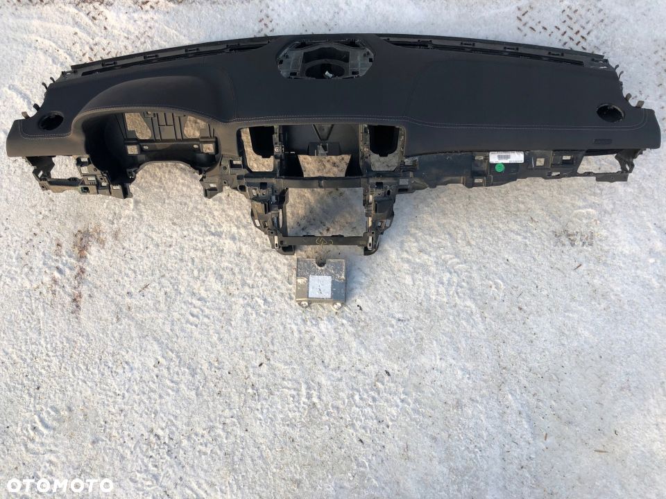 MERCEDES GLS X166 DESKA KONSOLA AIRBAG PASY SKÓRA - 6