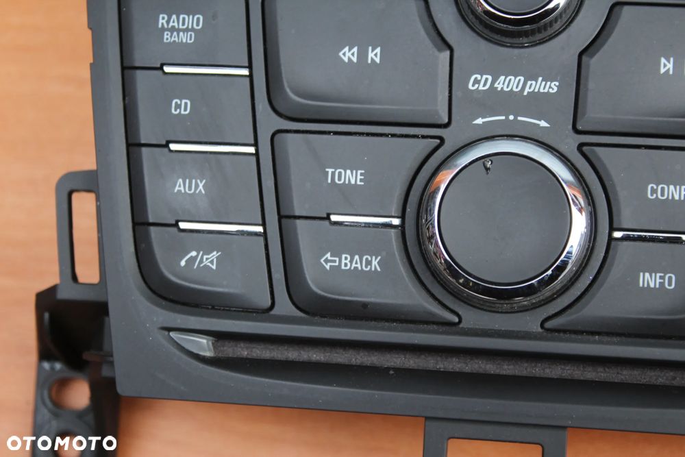 RADIO PANEL WYŚWIETLACZ KOMPLET OPEL ZAFIRA C CD 400 PLUS - 8