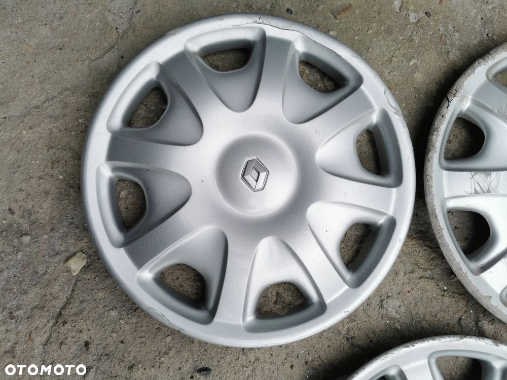 Renault Megane Scenic Clio Kangoo Kołpaki 15" 3 szt - 3