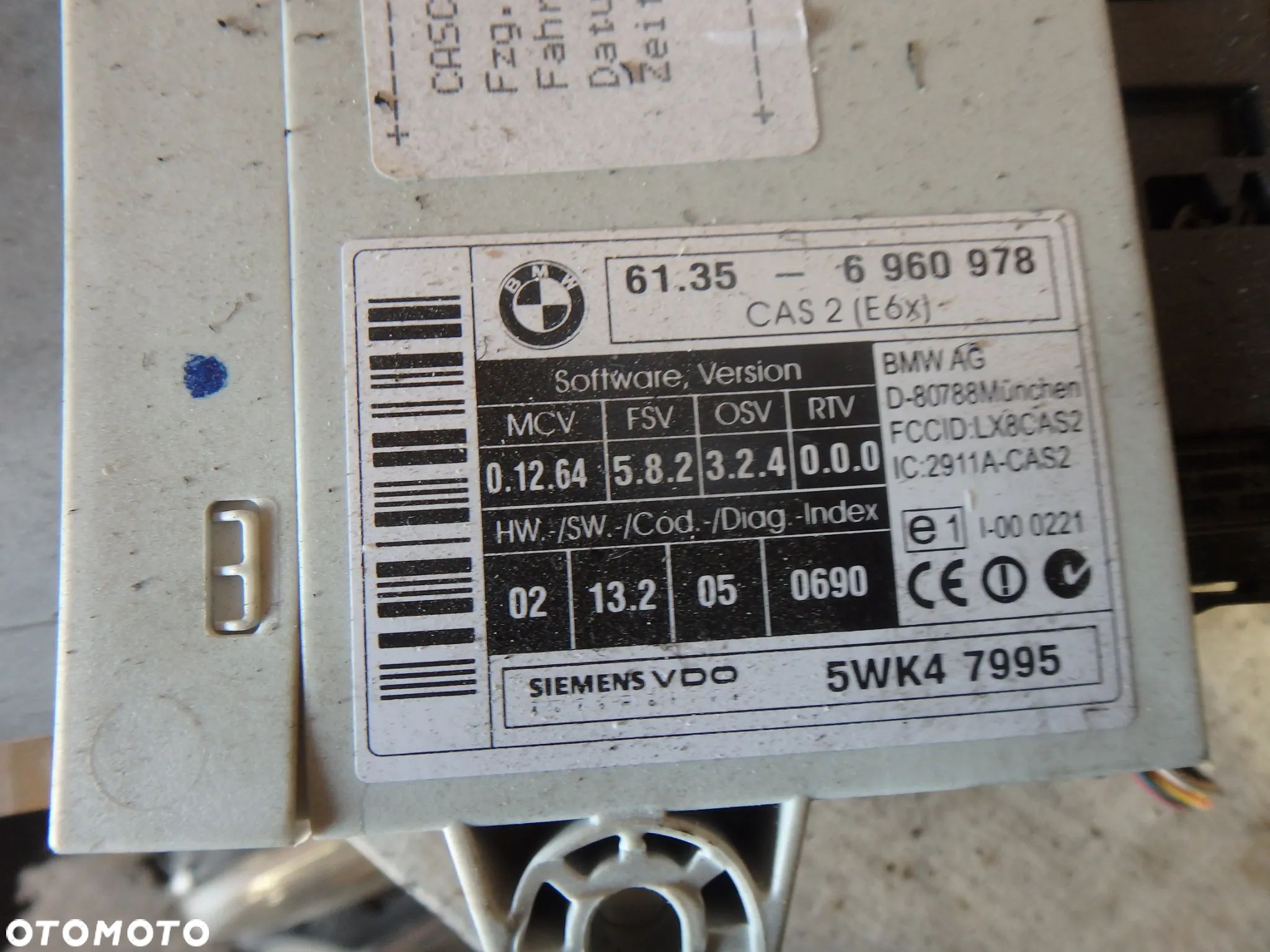 Moduł CAS 6960978 BMW E60/61 - 1
