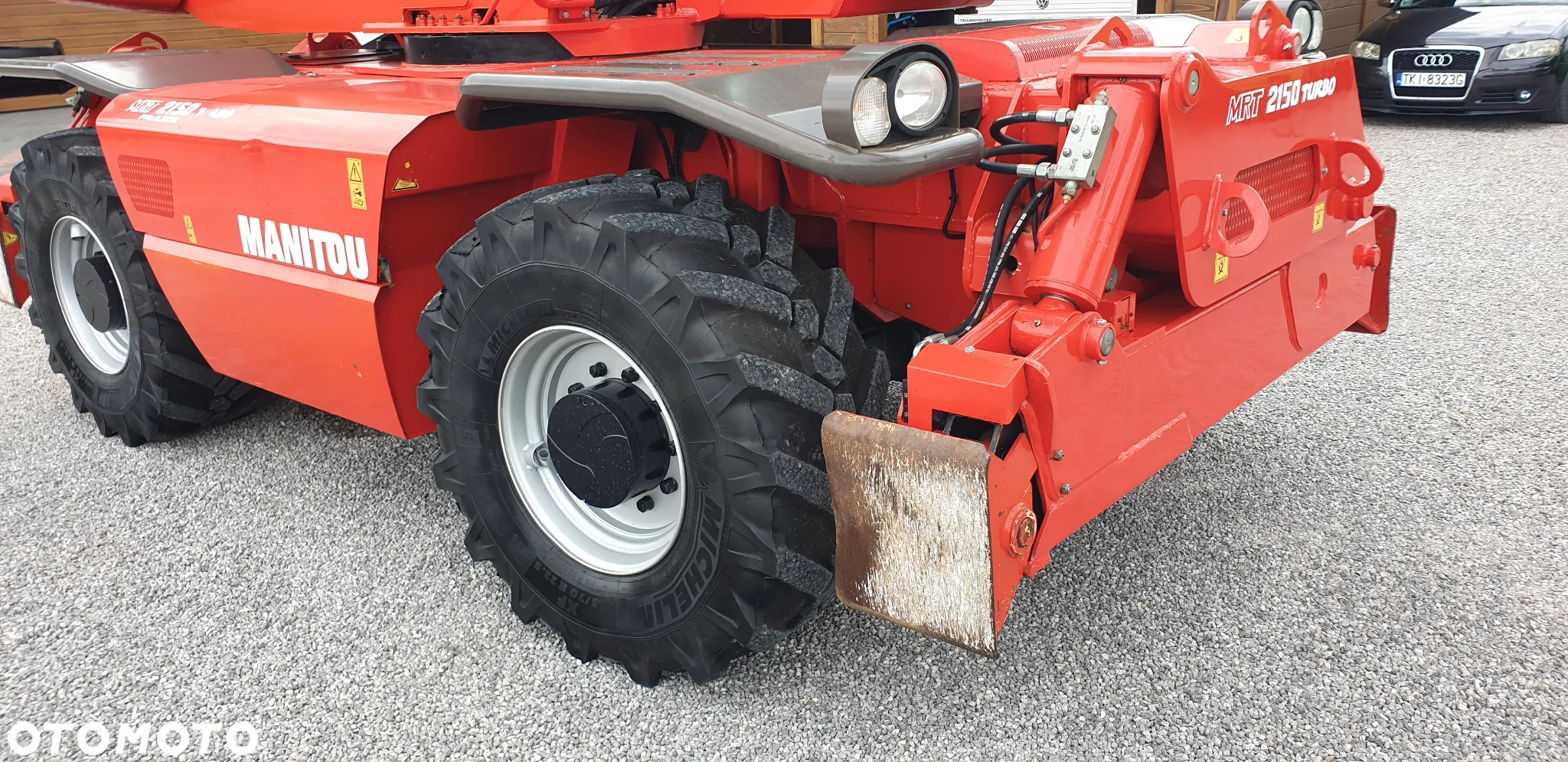 Manitou MRT2150 Privilege kosz hydr. skrętny / wciągarka/widły hydr./pilot/ sprowadzona - 25
