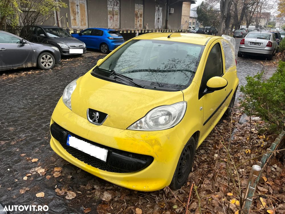 Dezmembrez Peugeot 107 galben 1.0 benzina 2007 - 2