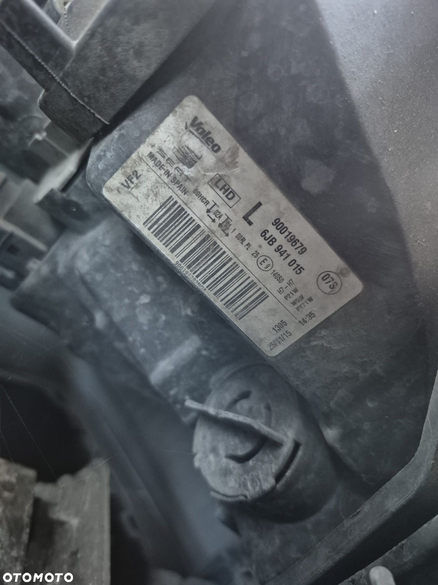 Lampa prawa lewa przód przednia seat toledo iv - 5