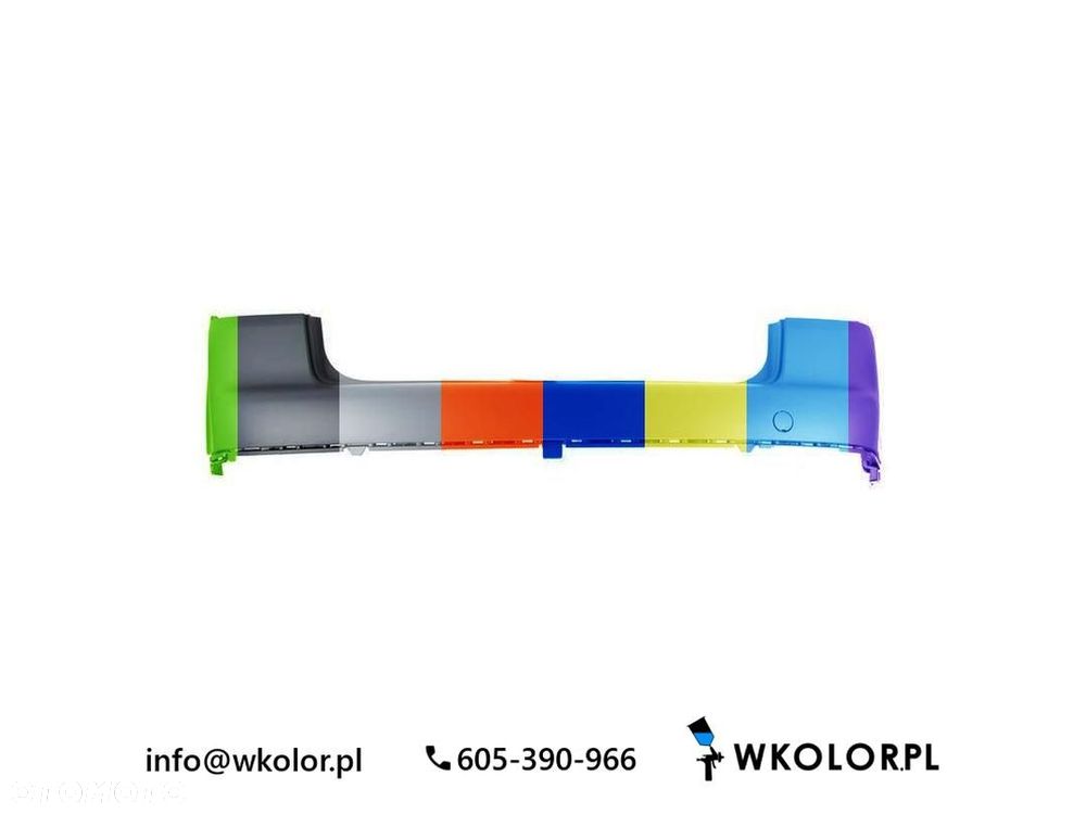 NOWY ZDERZAK VW TOURAN 2003-2010 LAKIEROWANY W KOLOR - 1