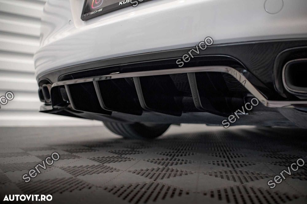 Prelungire bara spate Porsche Panamera Turbo 970 09-13 v6 - Maxton - 3