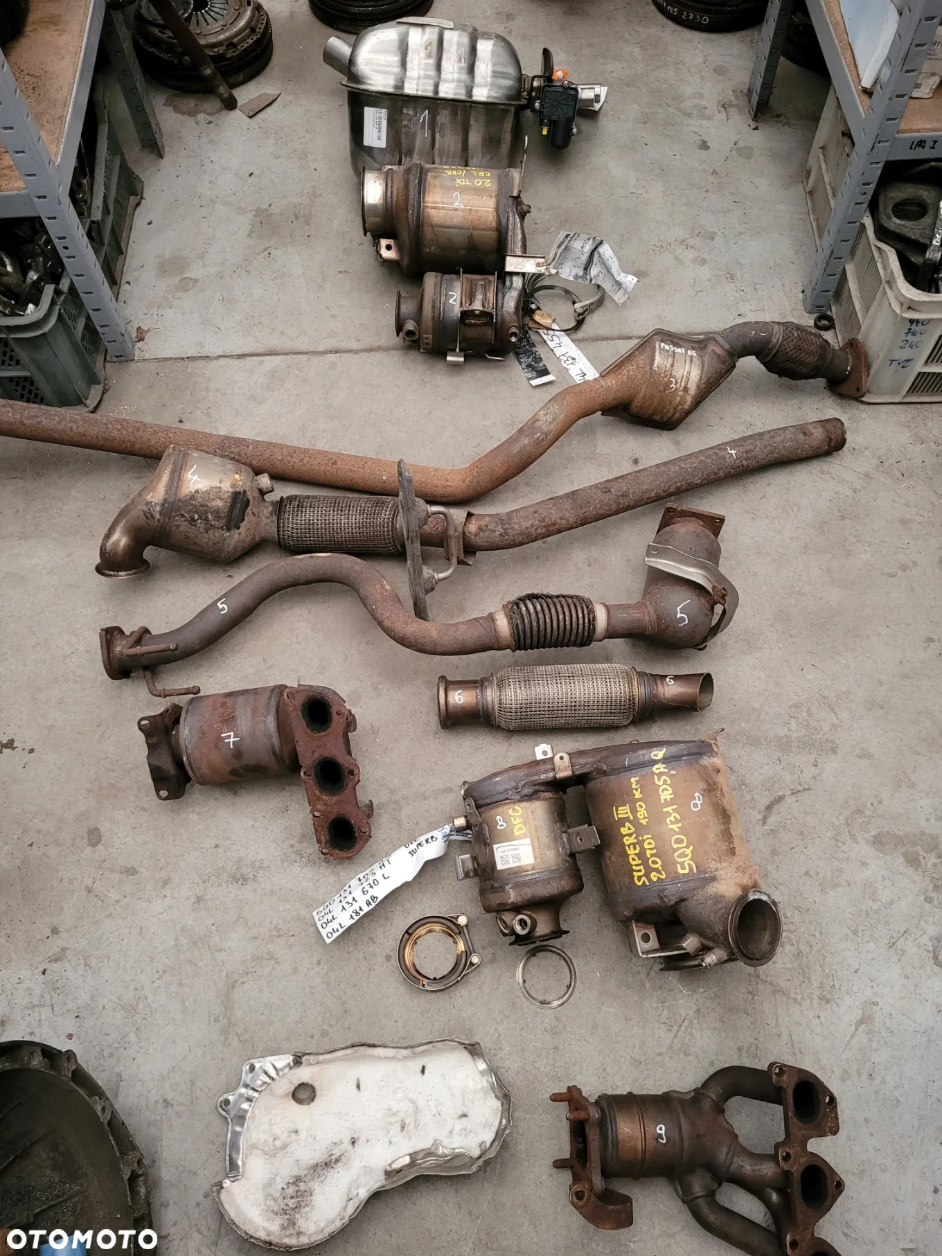 KATALIZATORY RURY WYDECHOWE DPF VOLKSWAGEN - 5