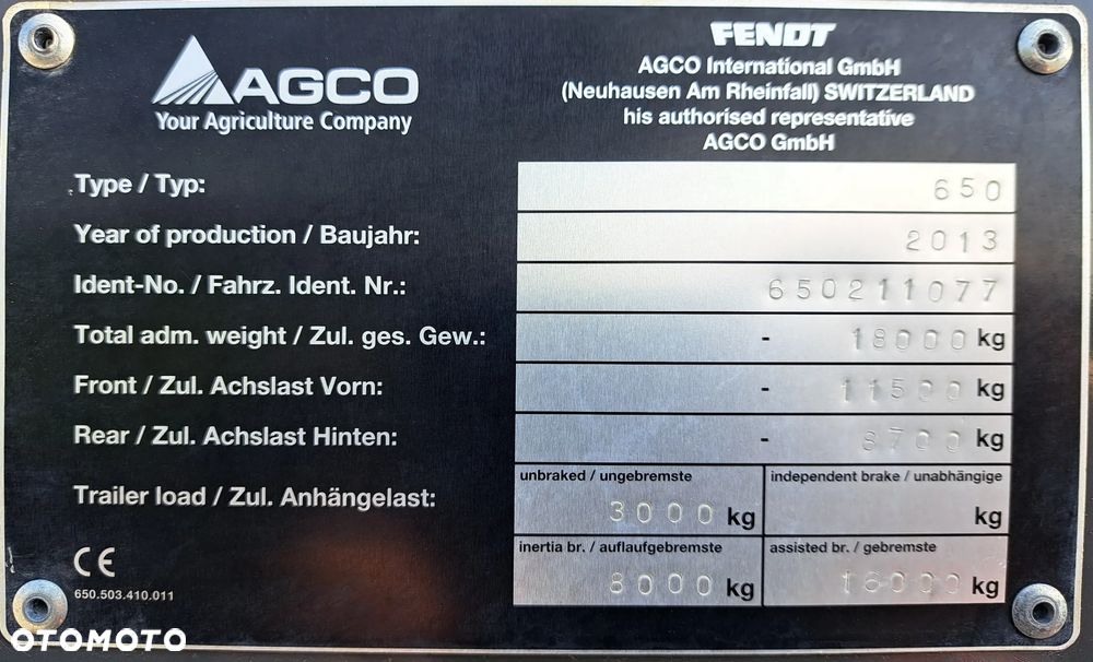 Fendt KATANA 65 4x4 Kemper Champion 360 Plus - 13