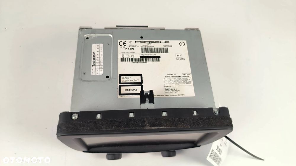 99164513004 Porsche Cayman 981 2.7 B benzyna Panel / Radioodtwarzacz CD/DVD/GPS - 4