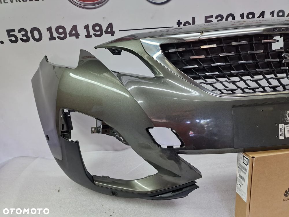 PEUGEOT 3008 / 5008 II GT / GT-LINE 16- ZDERZAK PRZEDNI PRZÓD NA 6X PDC + ATRAPA / GRILL , NR 9815499077 , NR AUKCJI NZ1051 - 5
