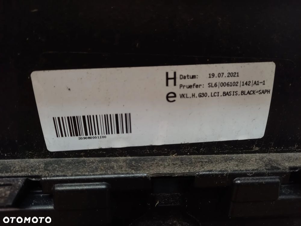 Bmw 5 G30 LCI LIFT Sedan zderzak tylny tyl - 10