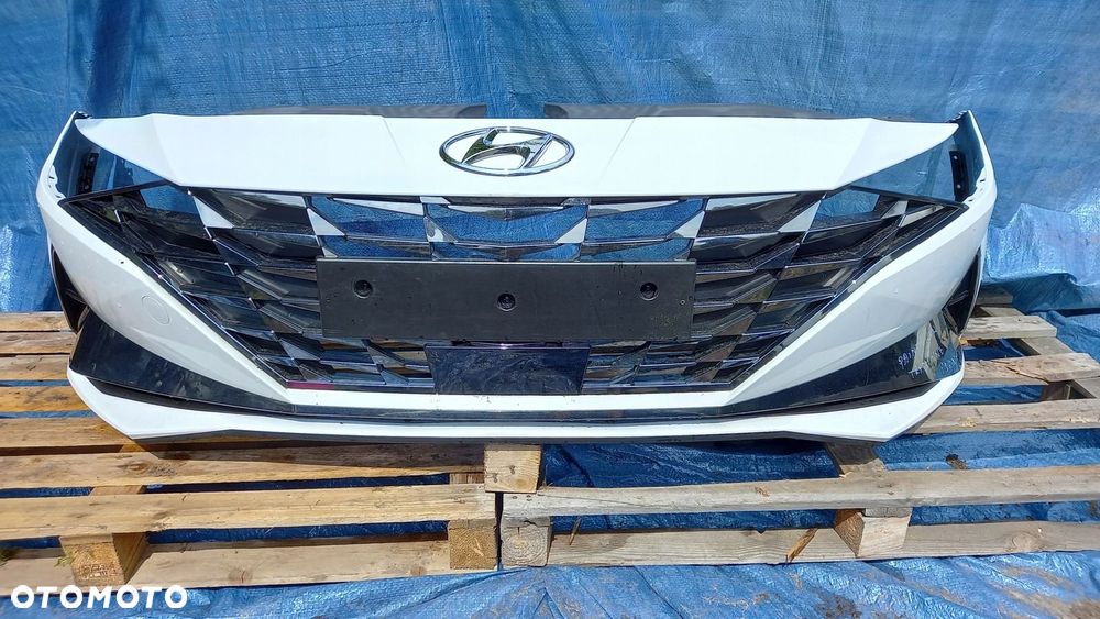 Zderzak Przedni Przód Kpl. HYUNDAI ELANTRA VII 7 LAKIER WAW - 3