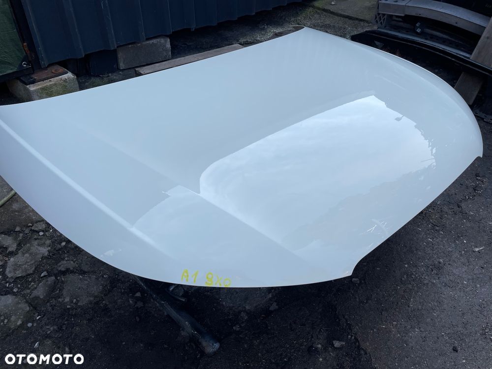 POKRYWA SILNIKA MASKA PRZÓD AUDI A1 8X0 8XA BIAŁYZWYKŁY - 16