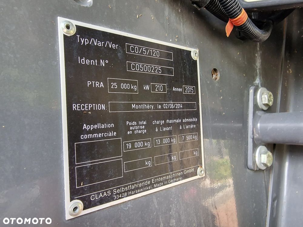 Claas Tucano 440, 2015r, 1200h - 16