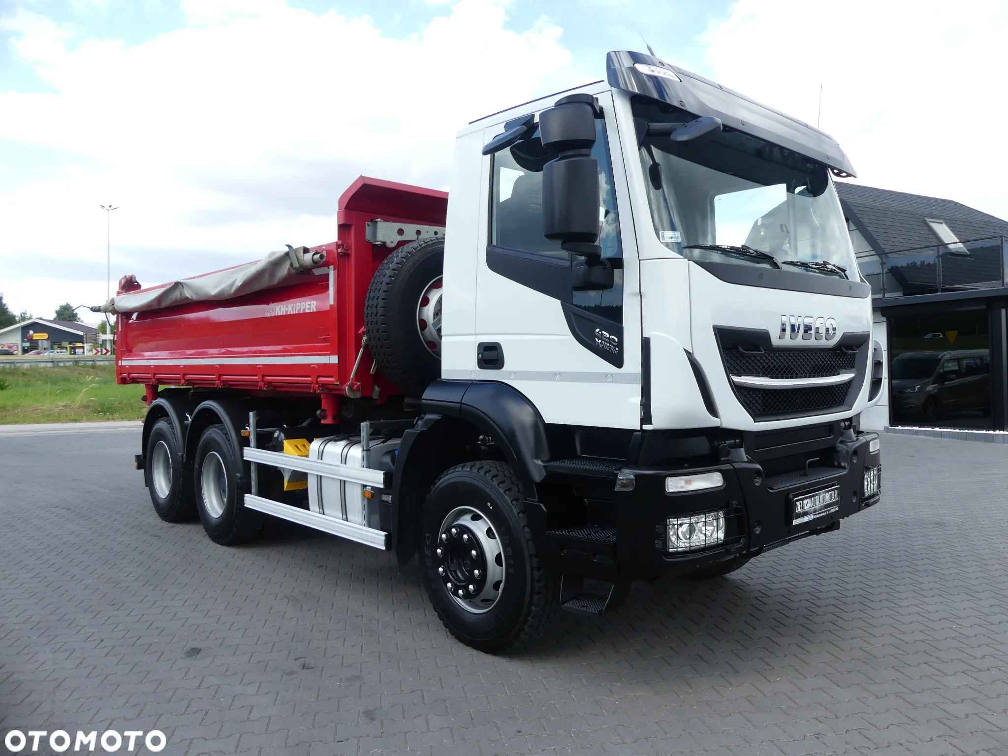 Iveco TRAKKER / X-WAY 420 / 6x4 / KH-KIPPER 3 STR / HYDROBURTA / WYWROTKA / - 13