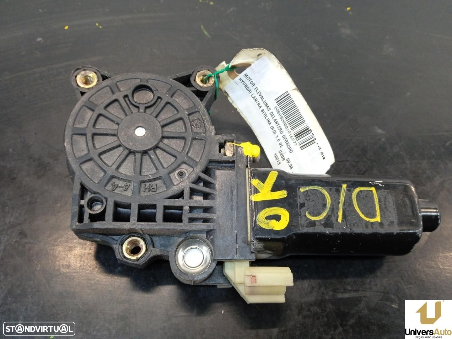 MOTOR ELEVADOR DE VIDRO FRONTAL DIREITO HYUNDAI LANTRA II 1999 -G4GR - 3