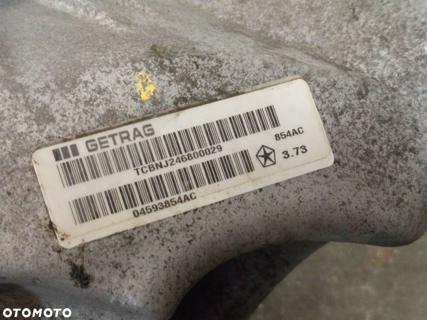 MECHANIZM RÓŻNICOWY DYFER LSD SZPERA DODGE CHALLENGER 08- 5.7 04593854AC - 7