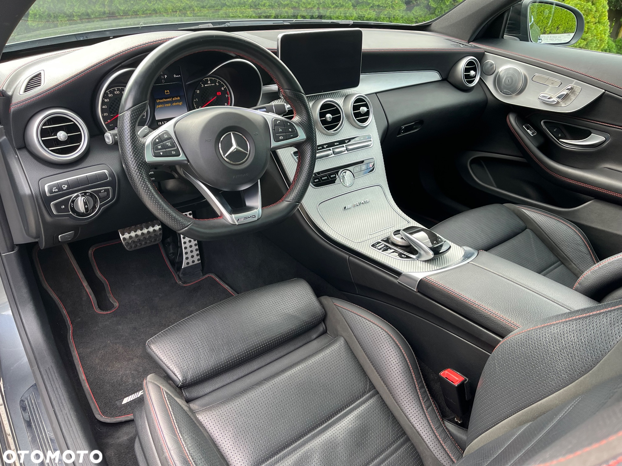 Mercedes-Benz Klasa C AMG 43 Coupe 4Matic 9G-TRONIC Night Edition - 34
