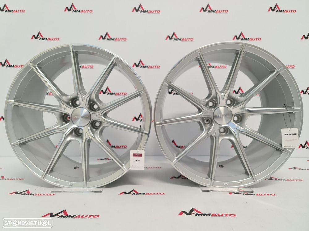 Jantes Veemann V-FS48 Machined Silver 18 (AUDI, VW, Mercedes)