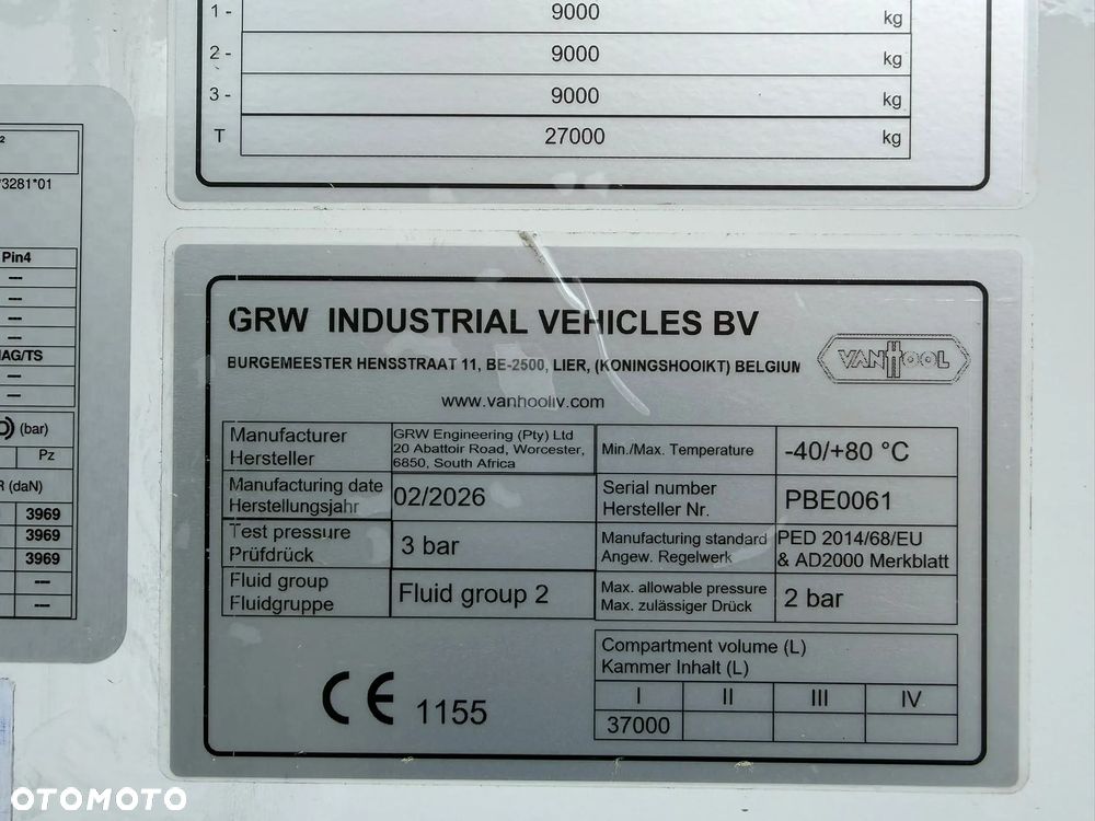 Van Hool CEMENTONACZEPA NOWA GOTOWA DO ODBIORU - 13