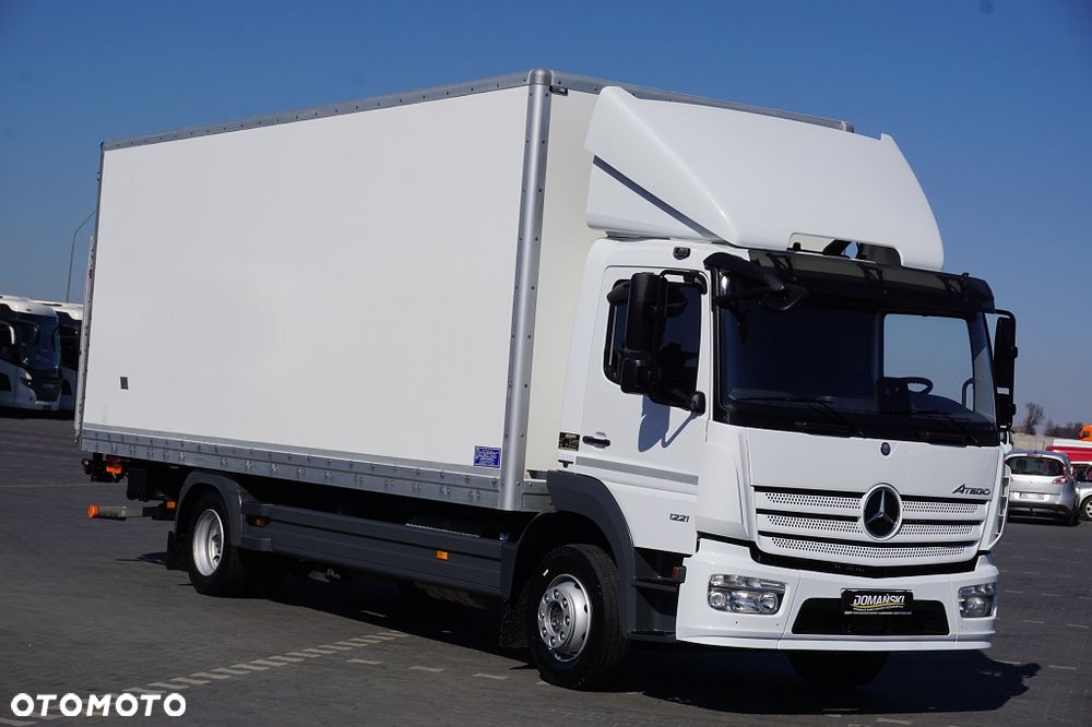 Mercedes-Benz ATEGO / 1221 / ACC / EURO 6 / KONTENER  + WINDA / 17 PALET - 1