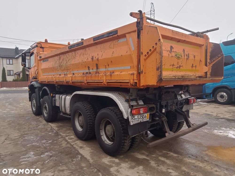 Mercedes-Benz Arocs 4145 8x6 Bordmatik na Sprężynie Wzmocny 4 pióra z Niemiec - 4