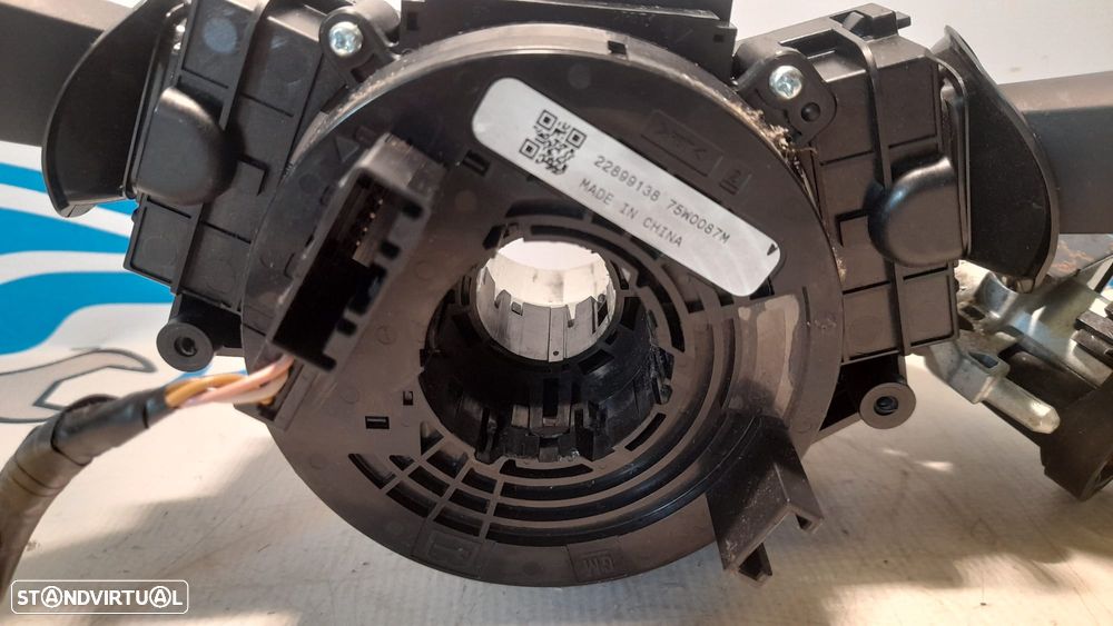 FITA AIRBAG COMANDOS MULTIFUNÇÕES COMUTADOR COMUTADORES MANETE MANETES 22899138 75W0087M OPEL INSIGNIA A G09 SPORTS TOURER 2.0 CDTI 130CV A20DT - 6