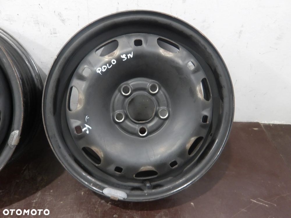 VW POLO IV 9N HB 5D 1.4TDI FELGI STALOWE STALÓWKI 5X100 5J ET35 R14 - 5