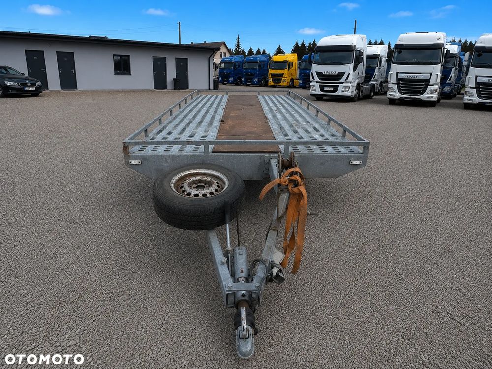 Boro BR2 Przyczepa Ciężarowa Laweta DMC 2000 kg Przewóz Pojazdów - 5