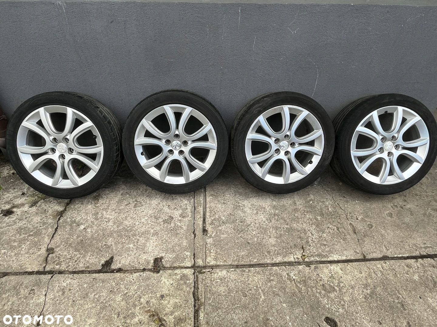 FELGI ALUMINIOWE KOMPLET PEUGEOT 508 I 18" 9671401877 - 1