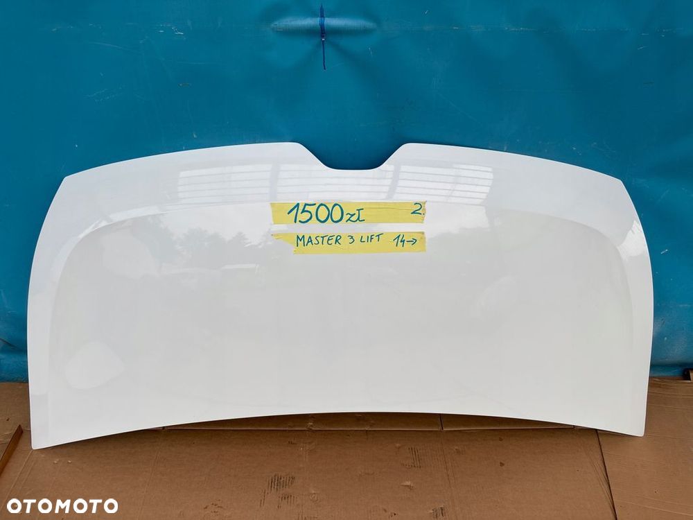 MASTER 3 III Lift 14- maska pokrywa silnika BIAŁA DO ZAŁOŻENIA - 1