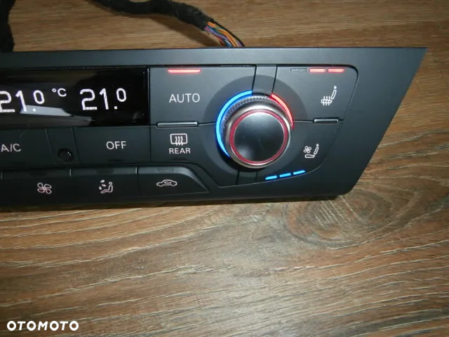 PANEL KLIMATYZACJI CLIMATRONIC AUDI A6 C7 A7 4G0820043CE FOTELE WENTYLOWANE MONTAŻ KODOWANIE OCHRONA KOMPONENTU - 5
