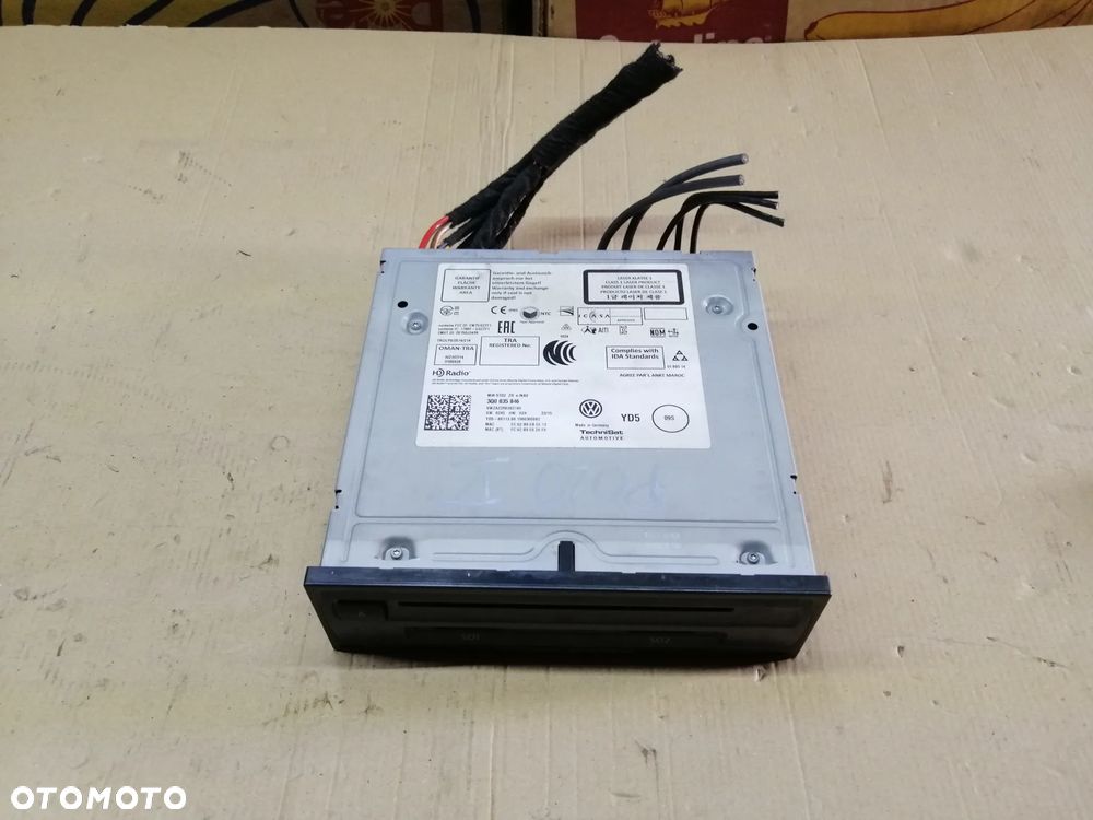 Volkswagen Polo V 6R radio nawigacja czytnik 6C0919603A 3Q0035846 - 16