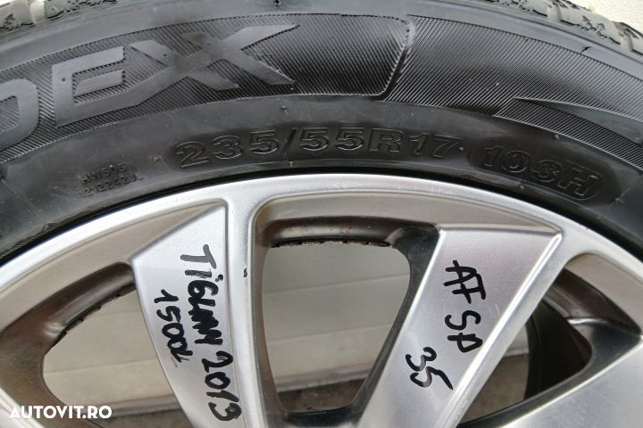 Jante aliaj cu anvelope 17 - set 235/55 R17 7.5JX17H2 ET36 KBA47420 2 - 5