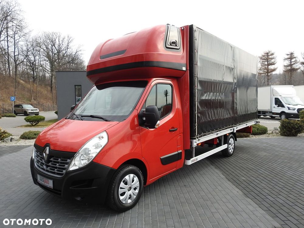 Renault MASTER  PLANDEKA 10 PALET WEBASTO TEMPOMAT KLIMATYZACJA  170KM - 18